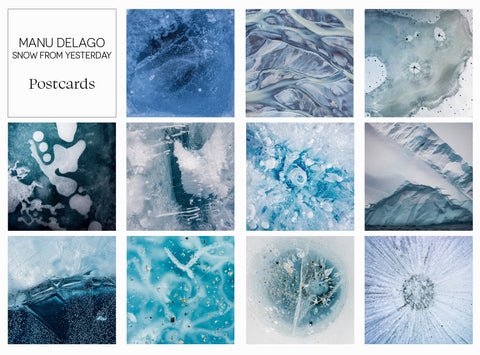 POSTCARD SET: Snow from Yesterday (OLIR5)